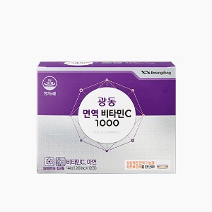 [다이제스티브 증정] 광동 면역비타민C 1000 120정 4개월분